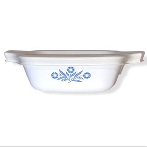 VTG Petite Pan Corning Ware | Cornflower with Lid Cover
